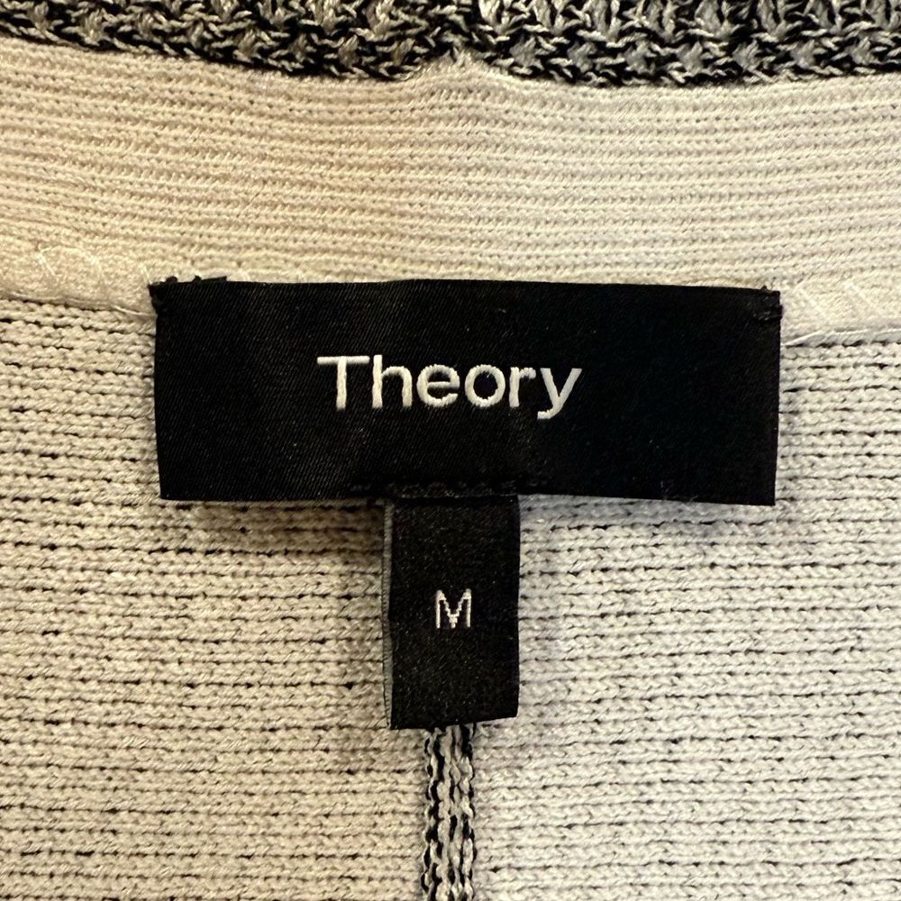 NWT Theory Gida Knit Flare Mini Skirt - Prosecco Tweed Effect - Women's M - Picture 4 of 7